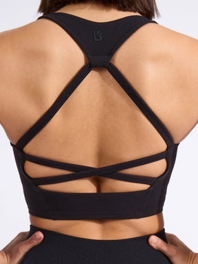 Karma Crop - Onyx Black