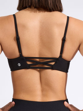 Buttercup Sports Bra - Onyx Black