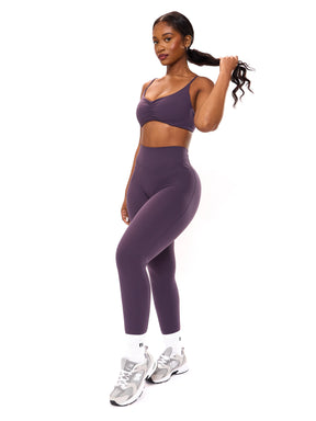 Aggressive Scrunch Legging - Purple Shadow
