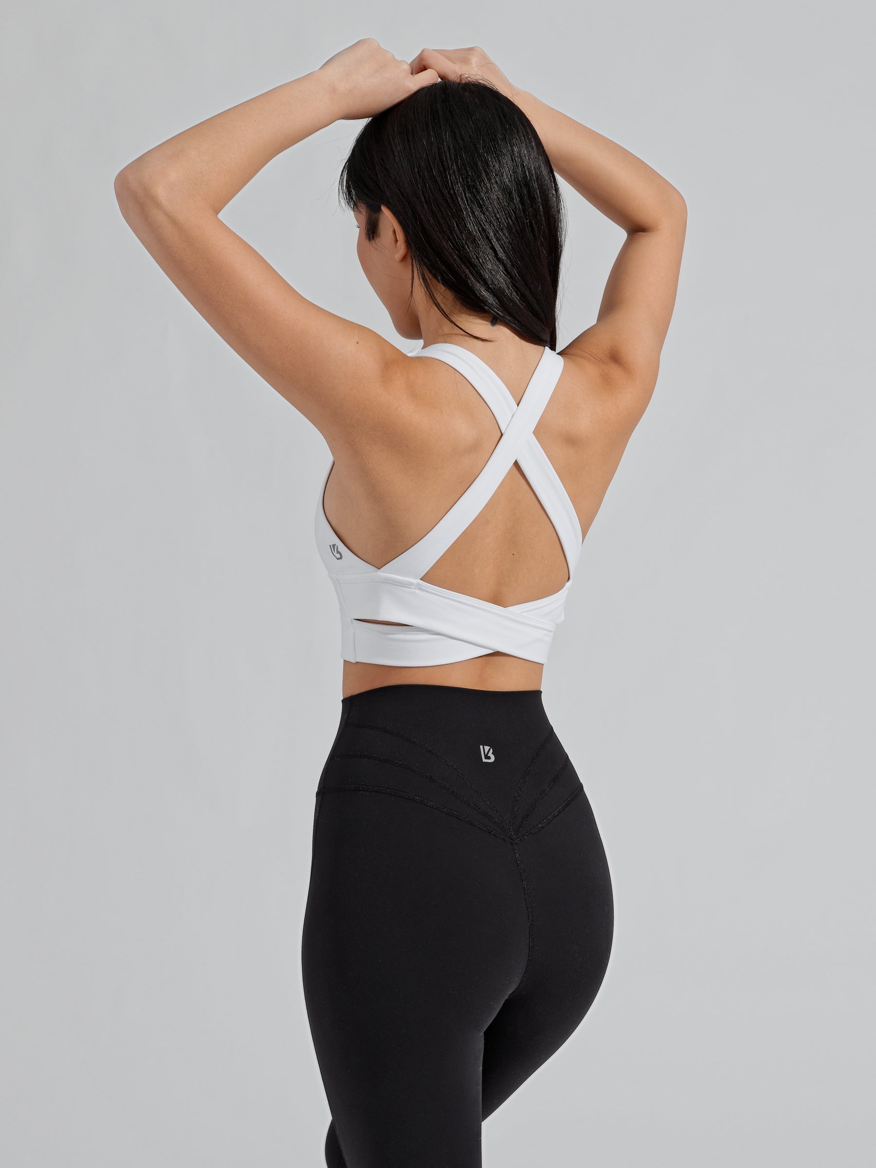 Alpha Sports Bra - White