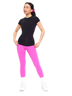 Halo Hip Tee - Onyx Black