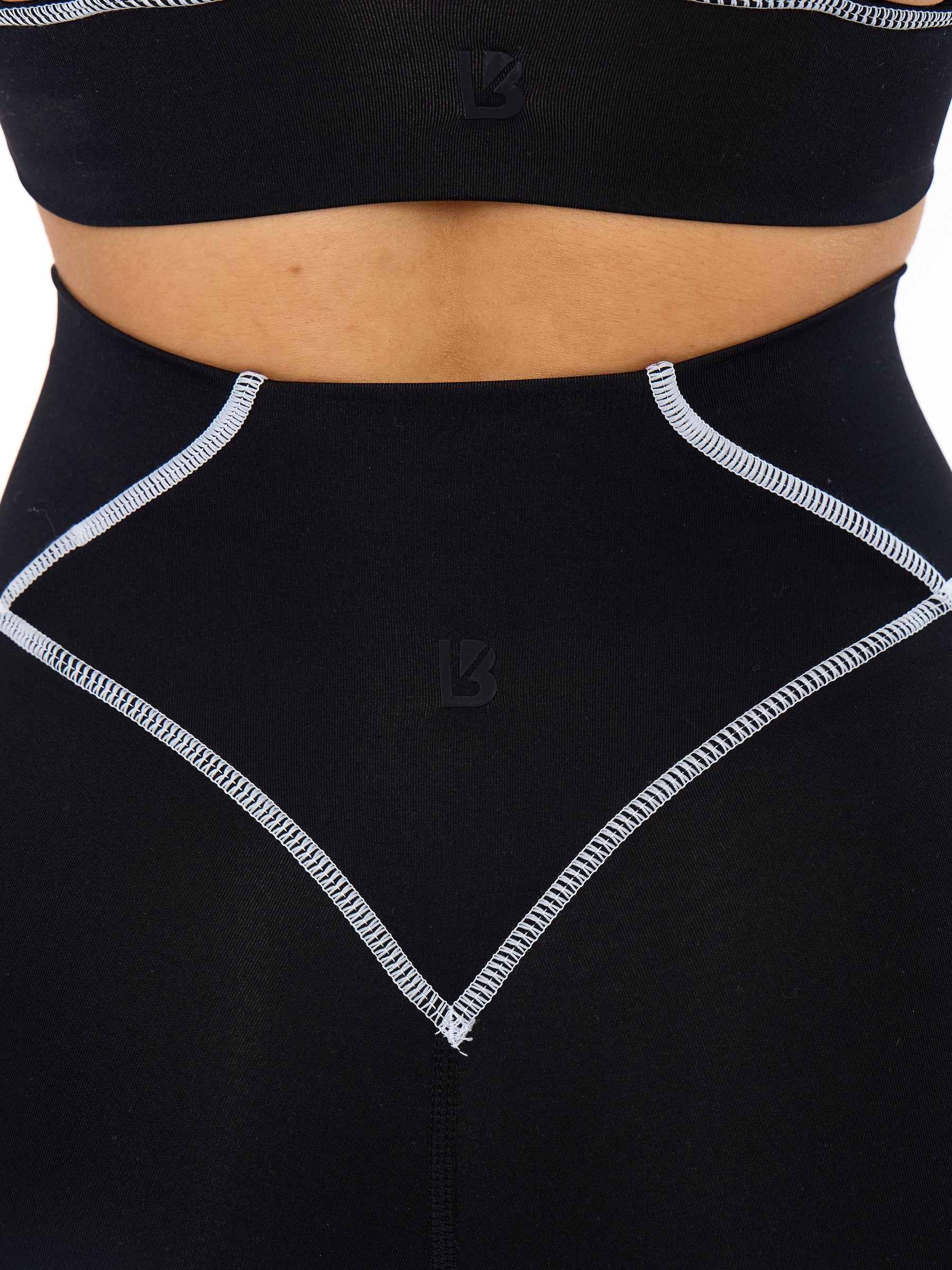 Legging Airbrush Ampulheta - Preto Ônix