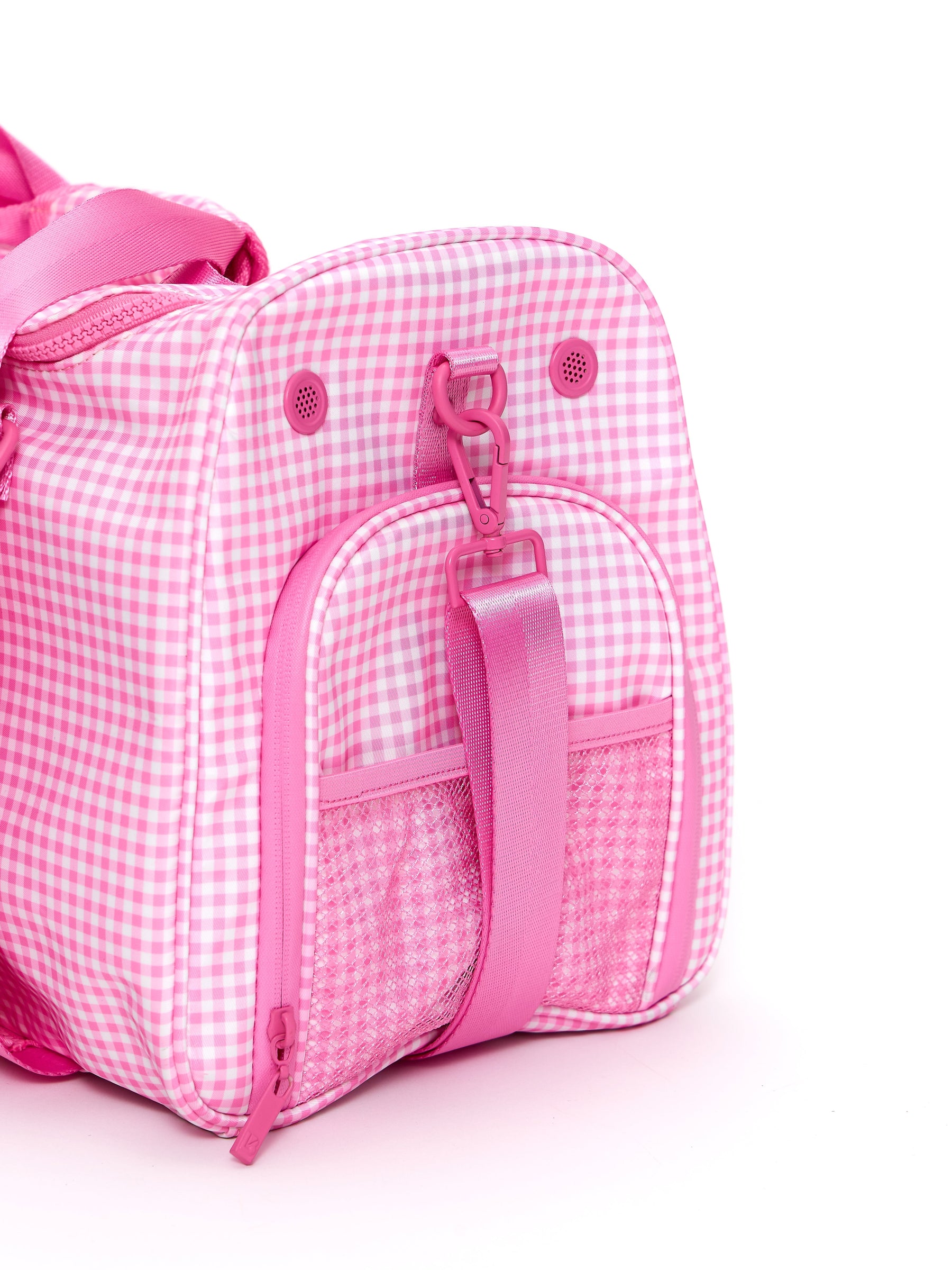 Ultimate Pocket Duffel - Pink Gingham