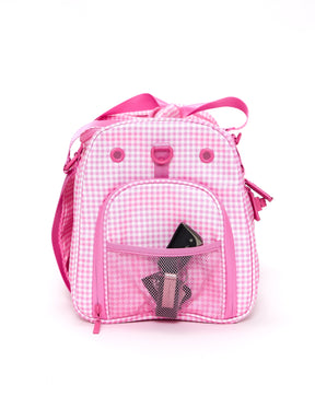 Ultimate Pocket Duffel - Pink Gingham