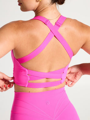 Candy Wrap Sports Bra - Candy Crush