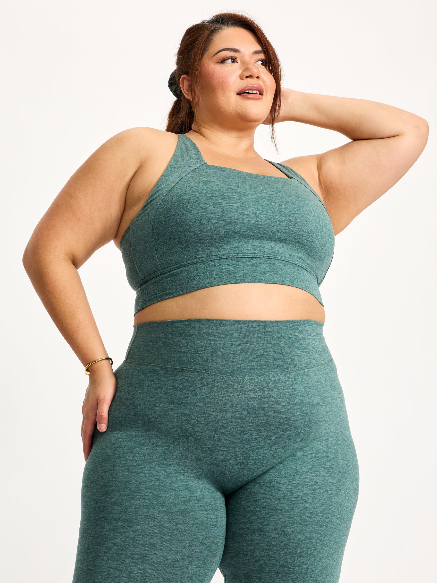 Dream Heathered Legging 26" - Heiress Ivy