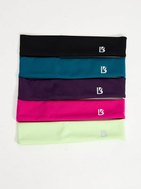 Airbrush Headband - Onyx Black