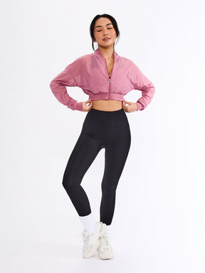 Exposed Mesh Jacket - Bloom