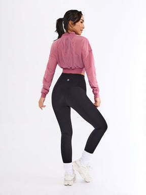 Exposed Mesh Jacket - Bloom