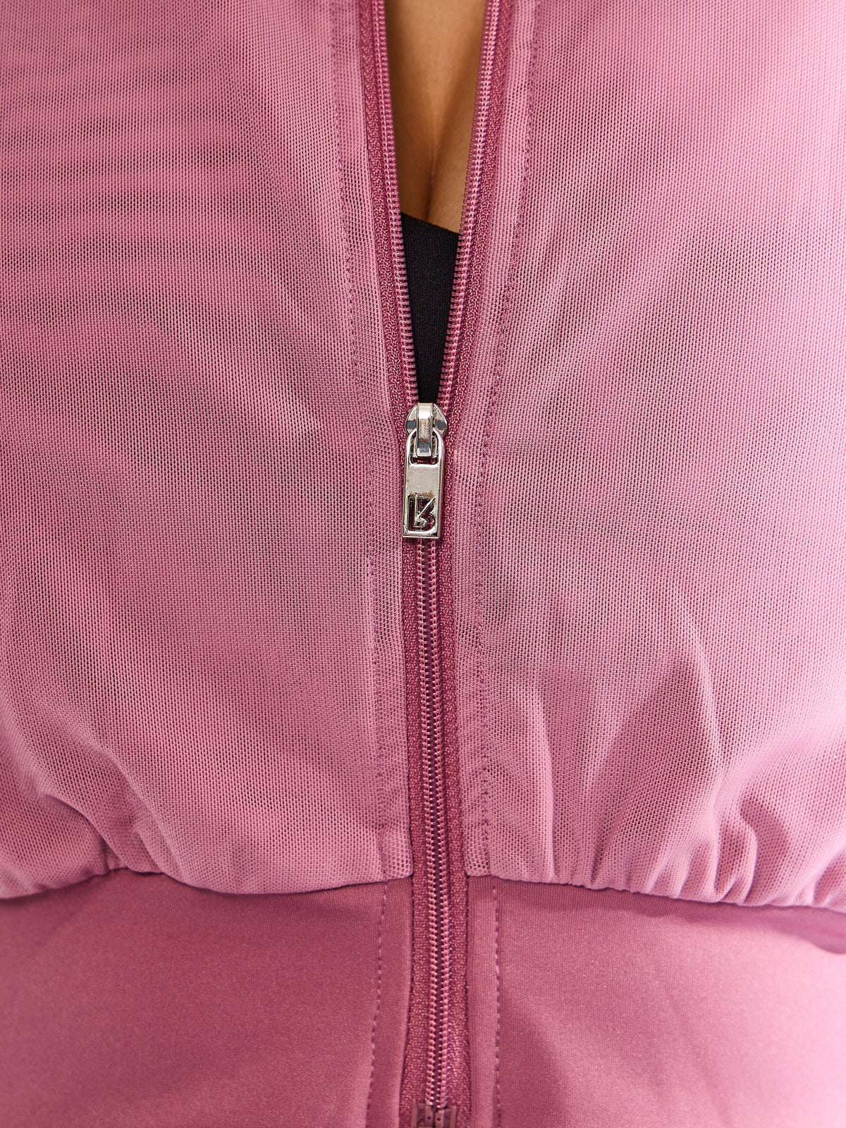 Exposed Mesh Jacket - Bloom