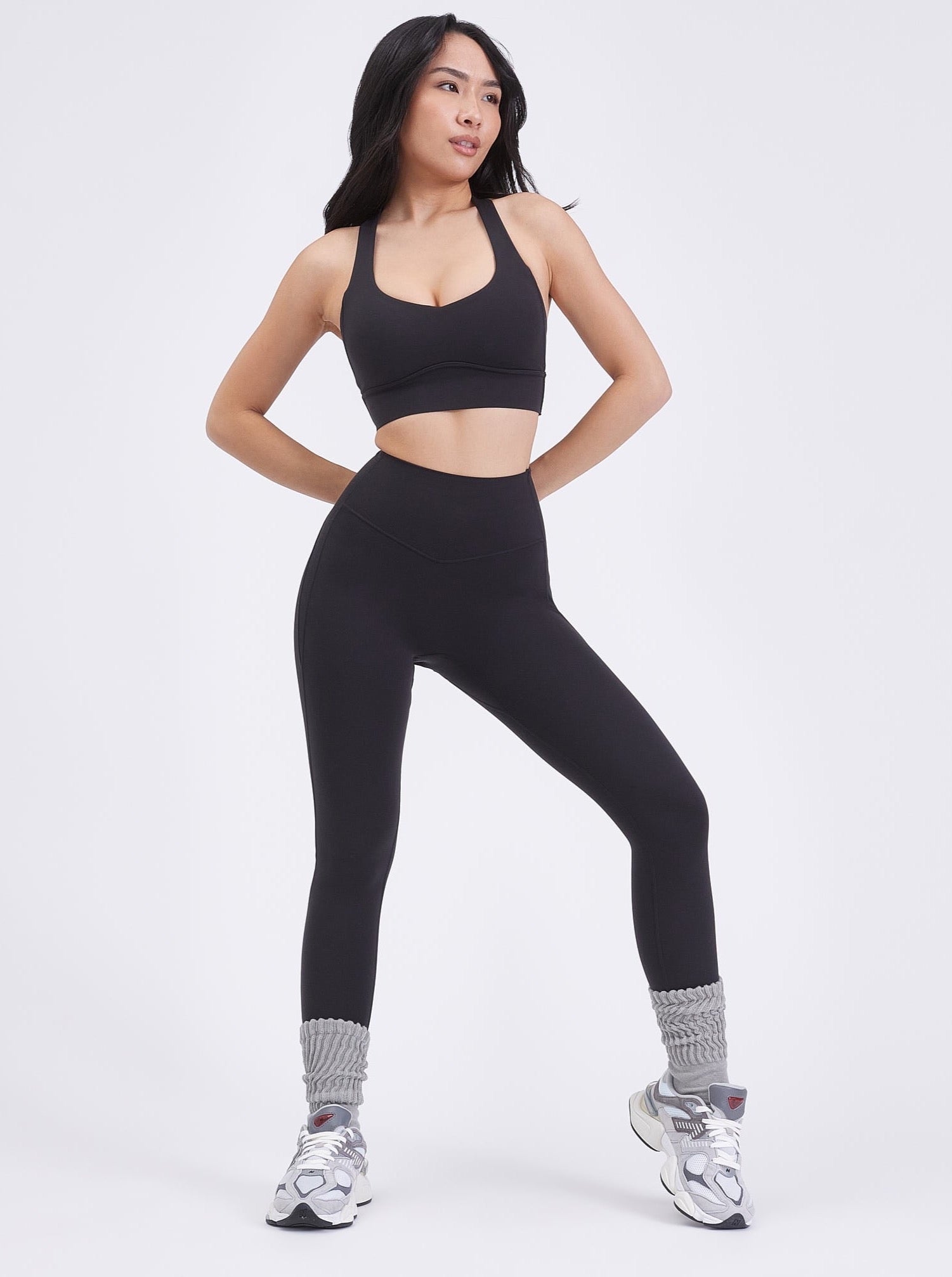 Collagen Sports Bra - Onyx Black