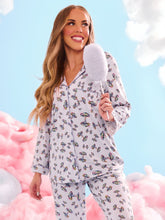 Pajama Pants Set - Dumbbell Print