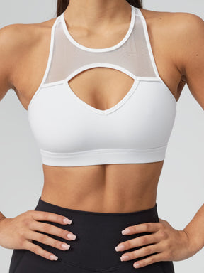 Ambrosia Sports Bra - White
