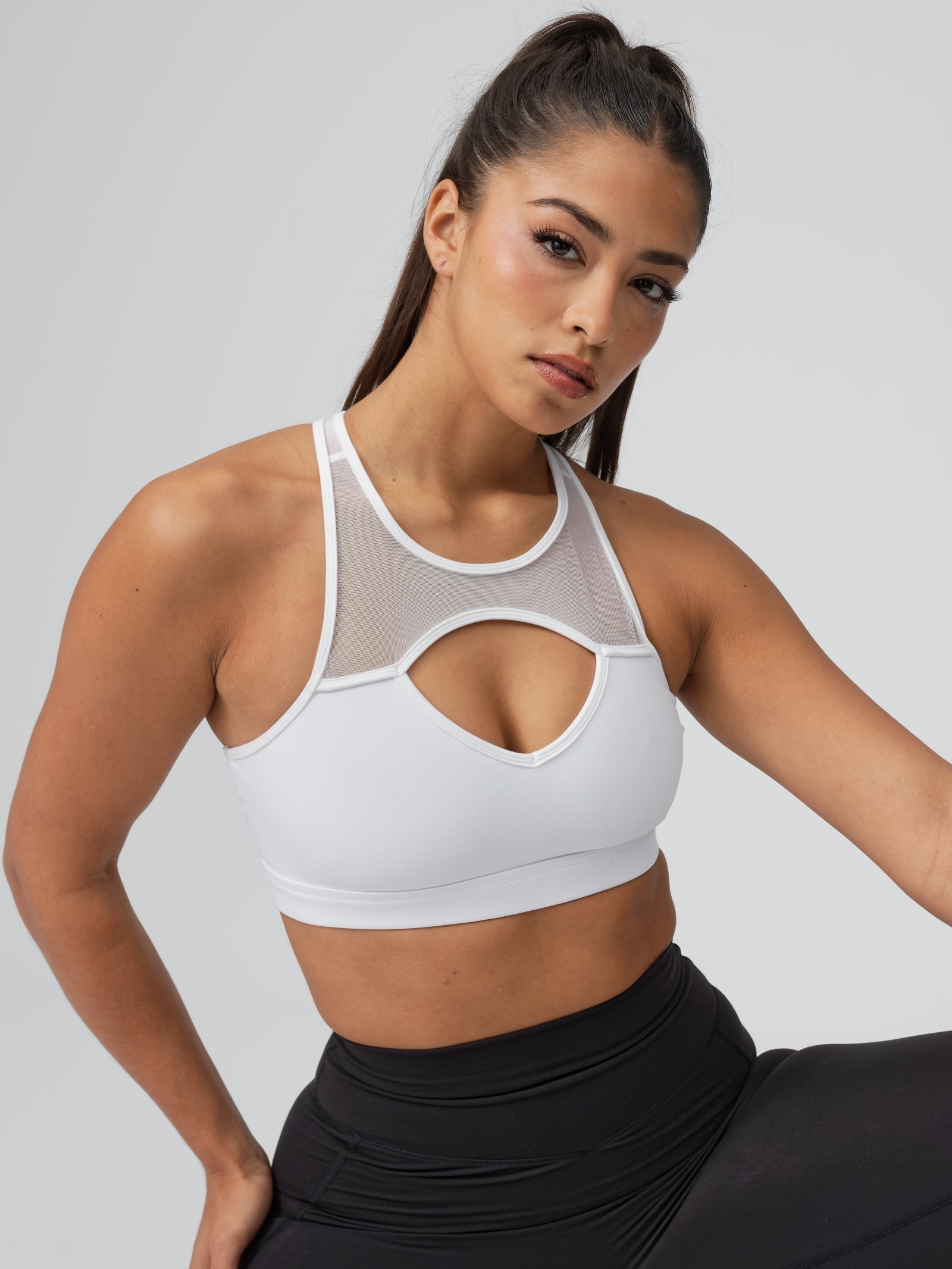 Ambrosia Sports Bra - White