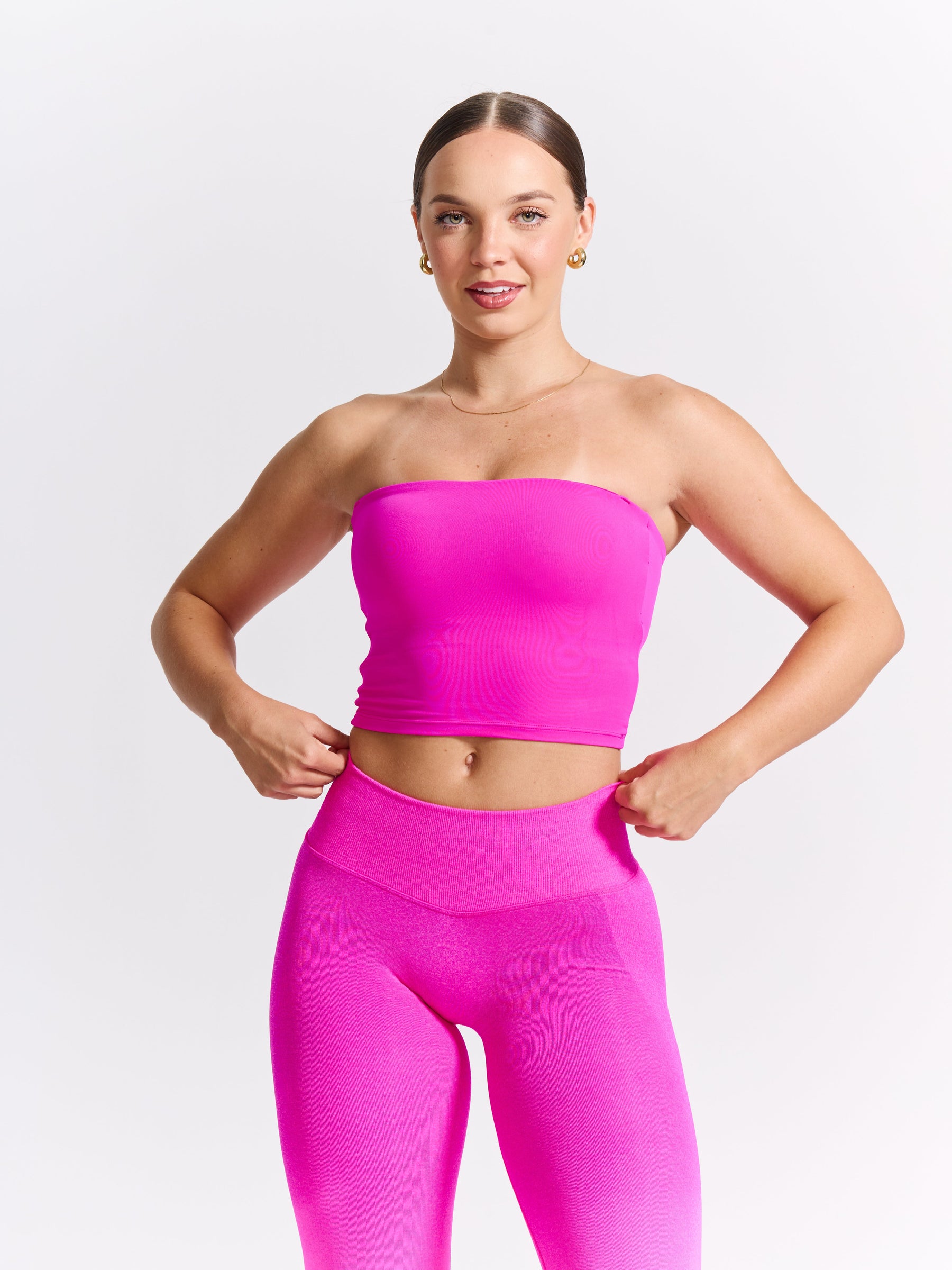 Butter Bandeau Crop - Candy Crush