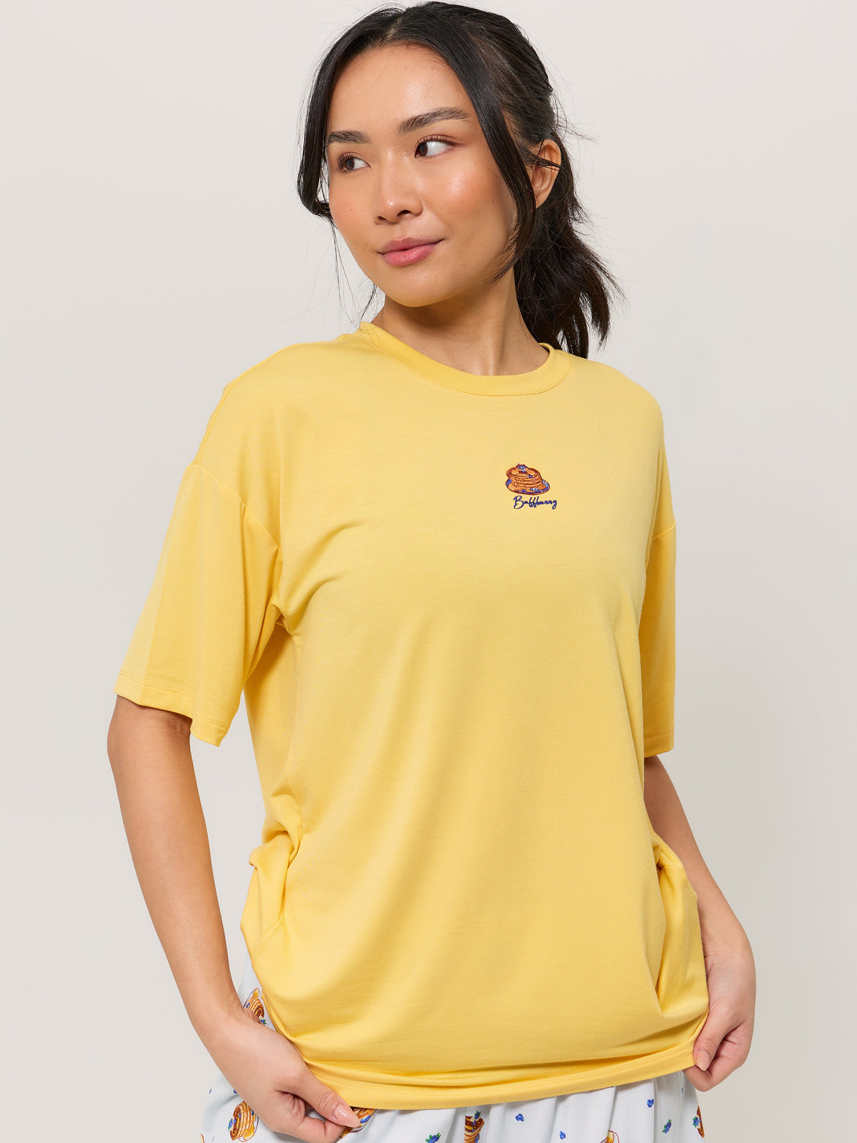 Pajama Tee Shirt - Yellow